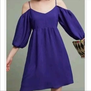 Moulinette Soeurs Carina cold shoulder dress